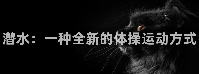 球速体育：潜水：一种全新的体操运动方式